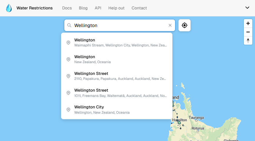 Search functionality